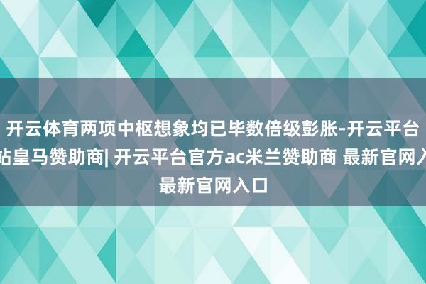 开云体育两项中枢想象均已毕数倍级彭胀-开云平台网站皇马赞助商| 开云平台官方ac米兰赞助商 最新官网入口
